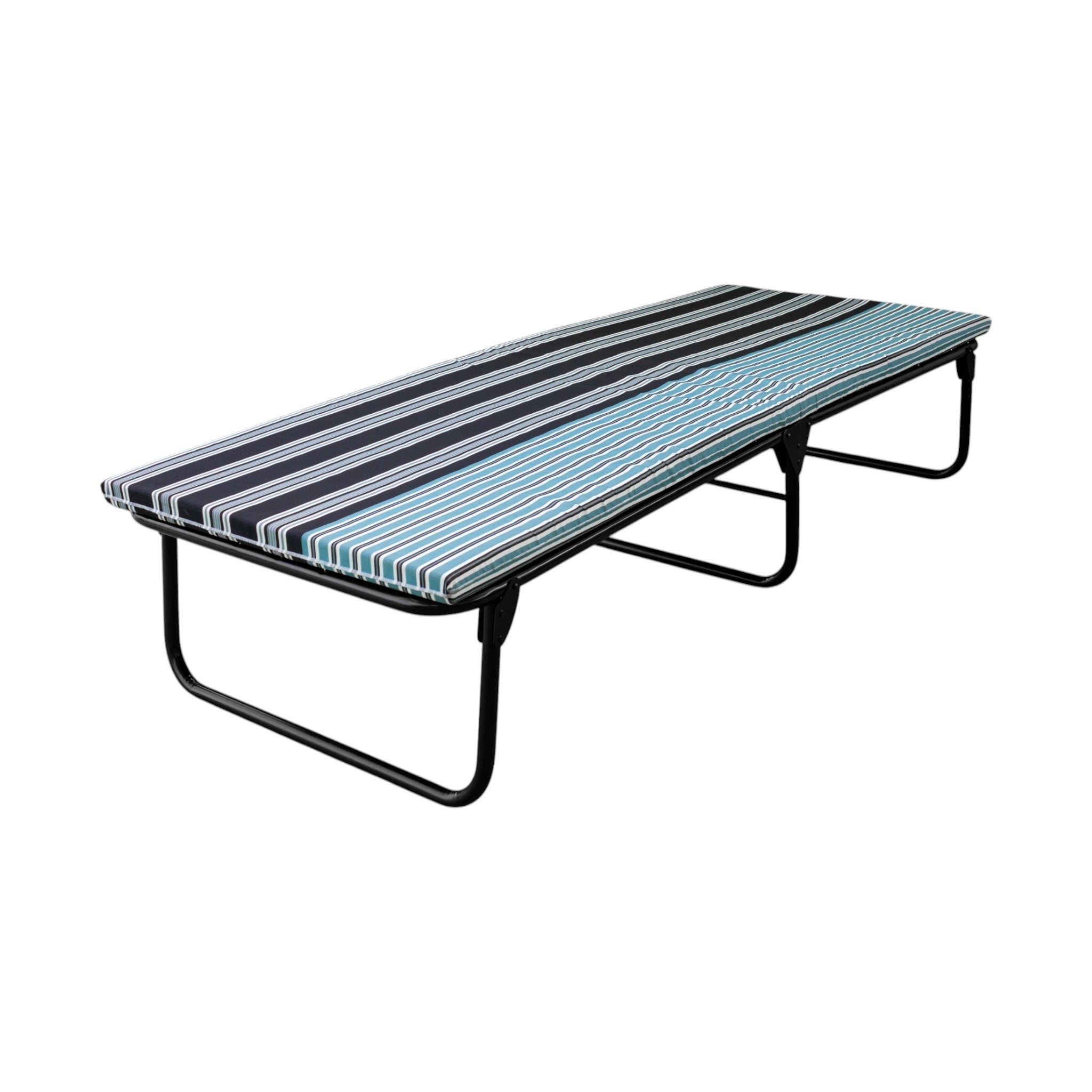 Catre Camastro Plegable / Colchón de Hule Espuma de 4 cm (Mod KM4)