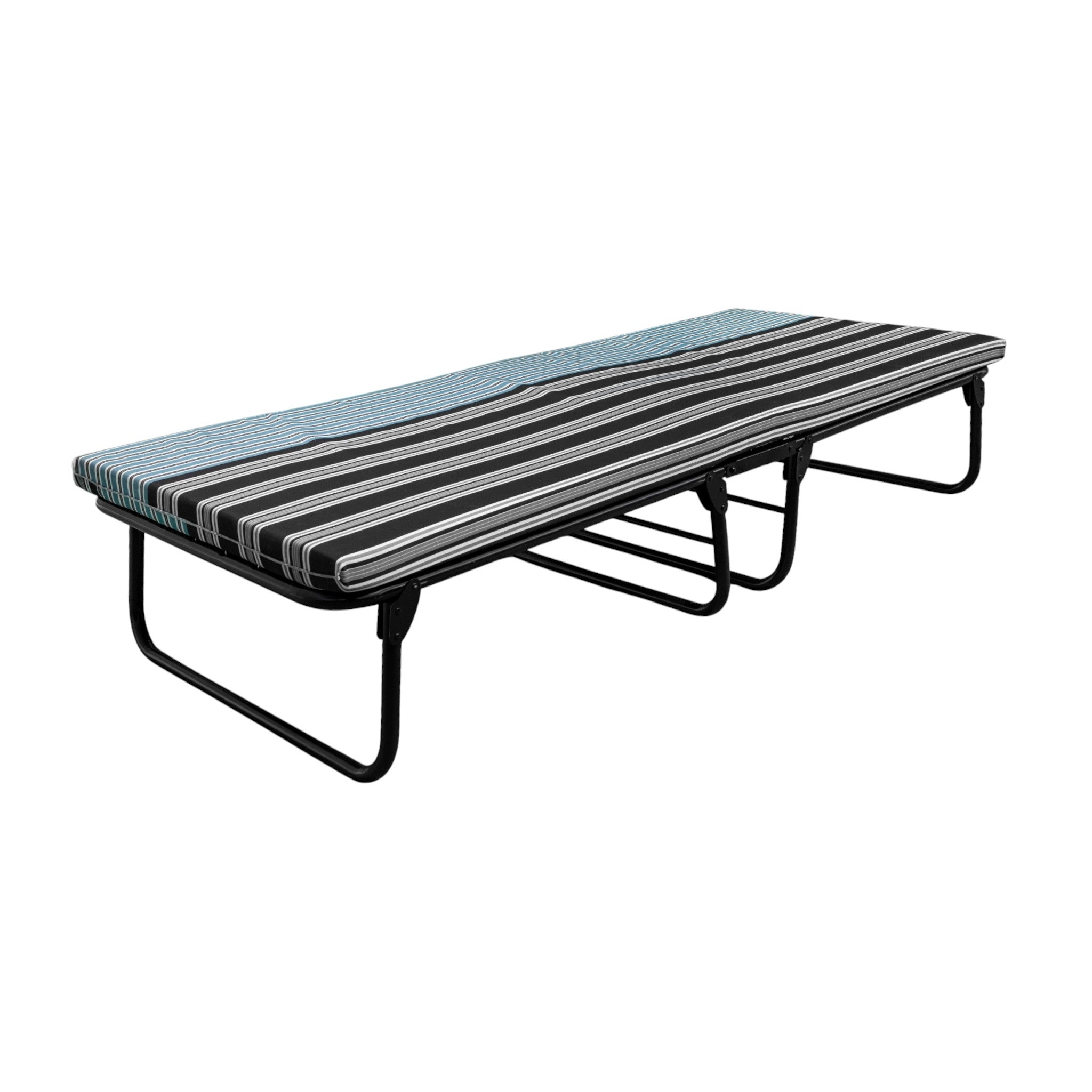 Catre Camastro Plegable con Colchón de Hule Espuma de 6 cm (Mod KM6)