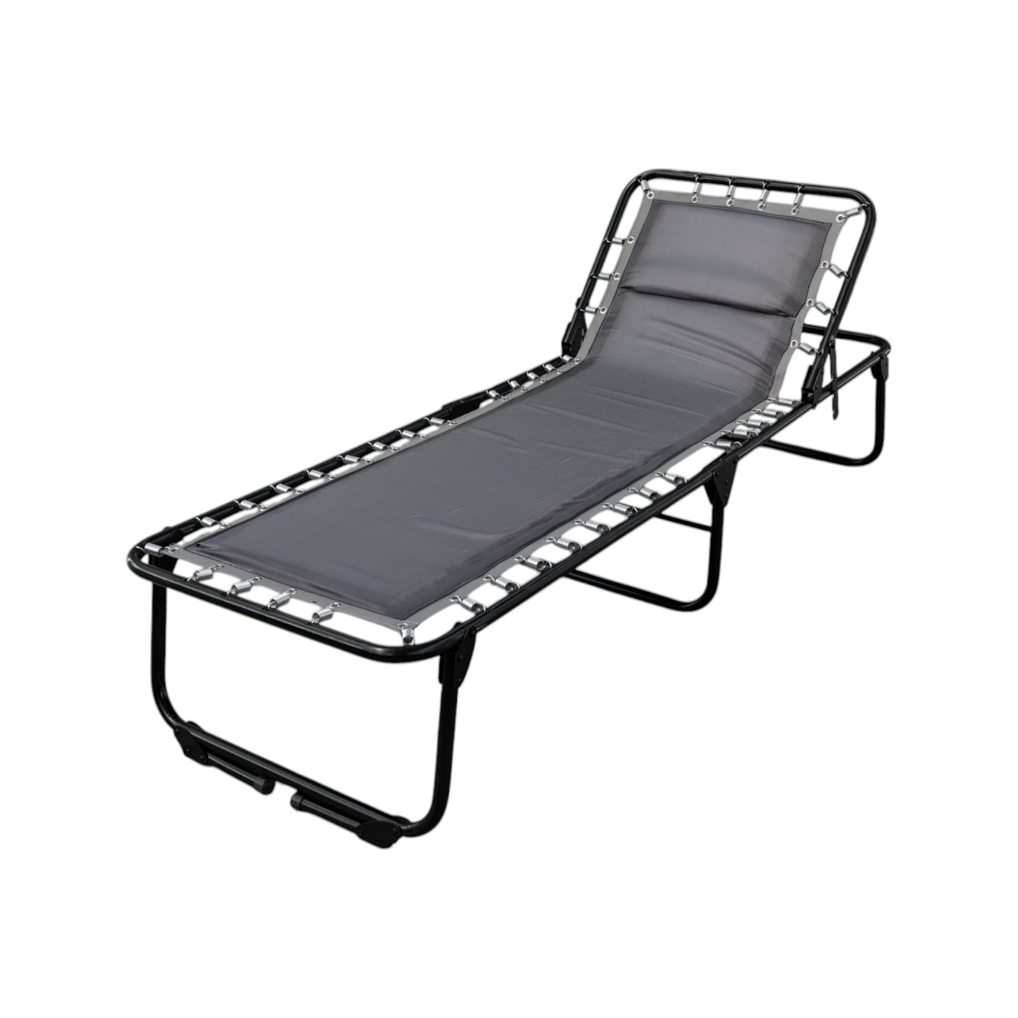 Catre Plegable Acojinado / Reclinable 5 Posiciones (Mod KRA-L)