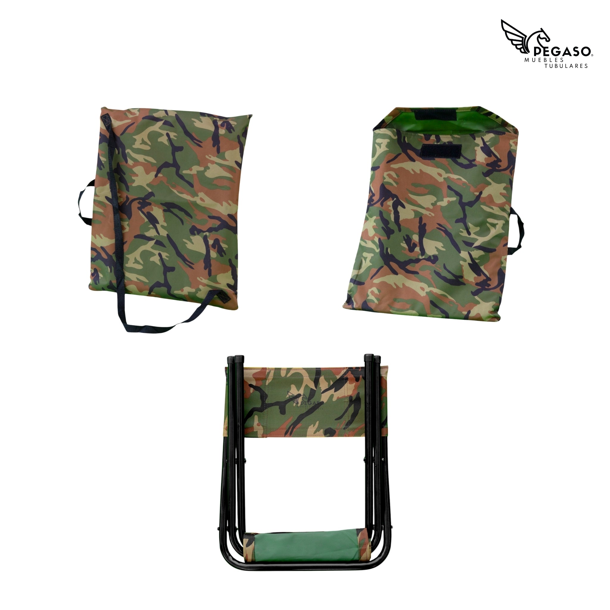 Silla Banquillo Portátil + Bolsa Camping