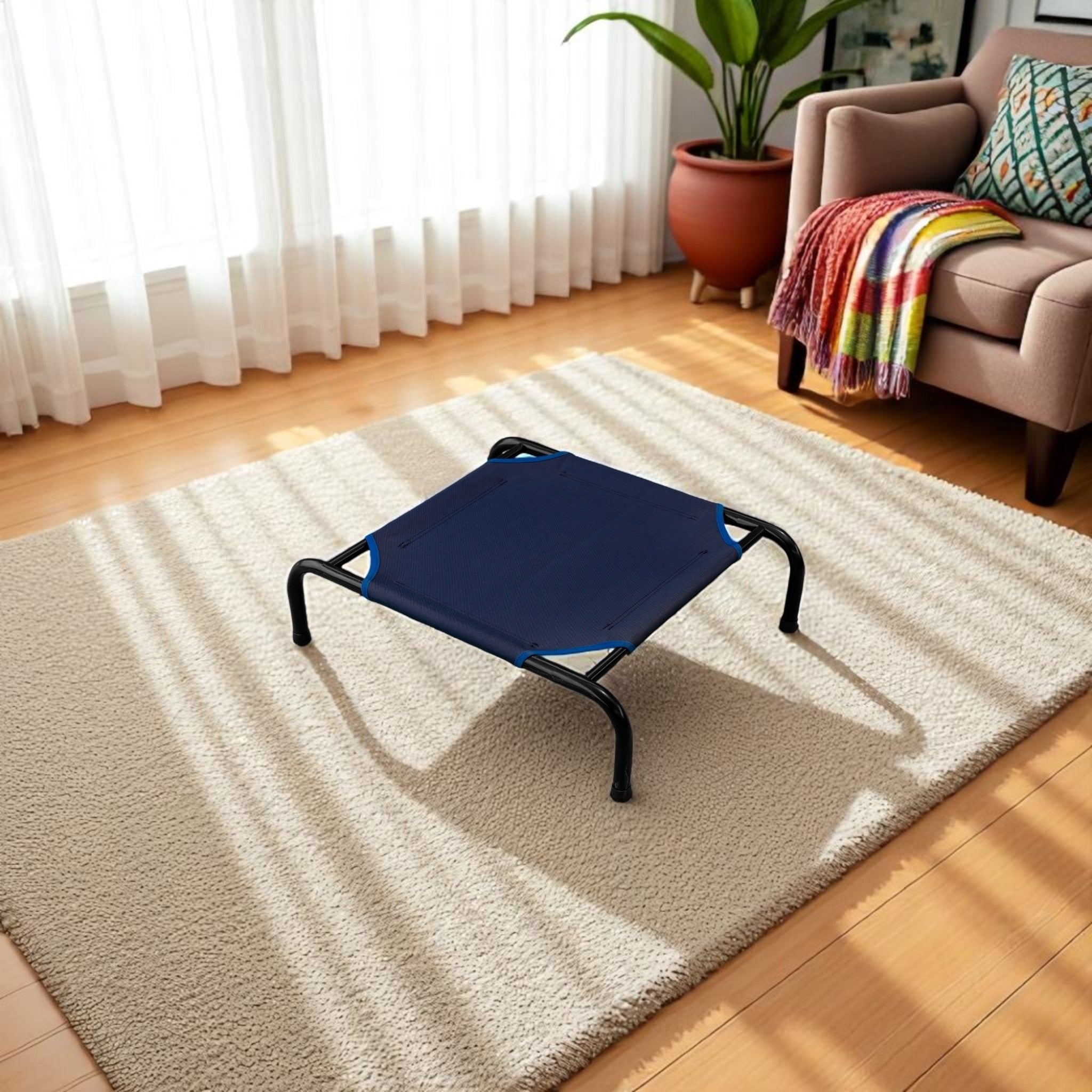 Cama Elevada para Perro tamaño Chico, Desarmable (KM-CH-DES)