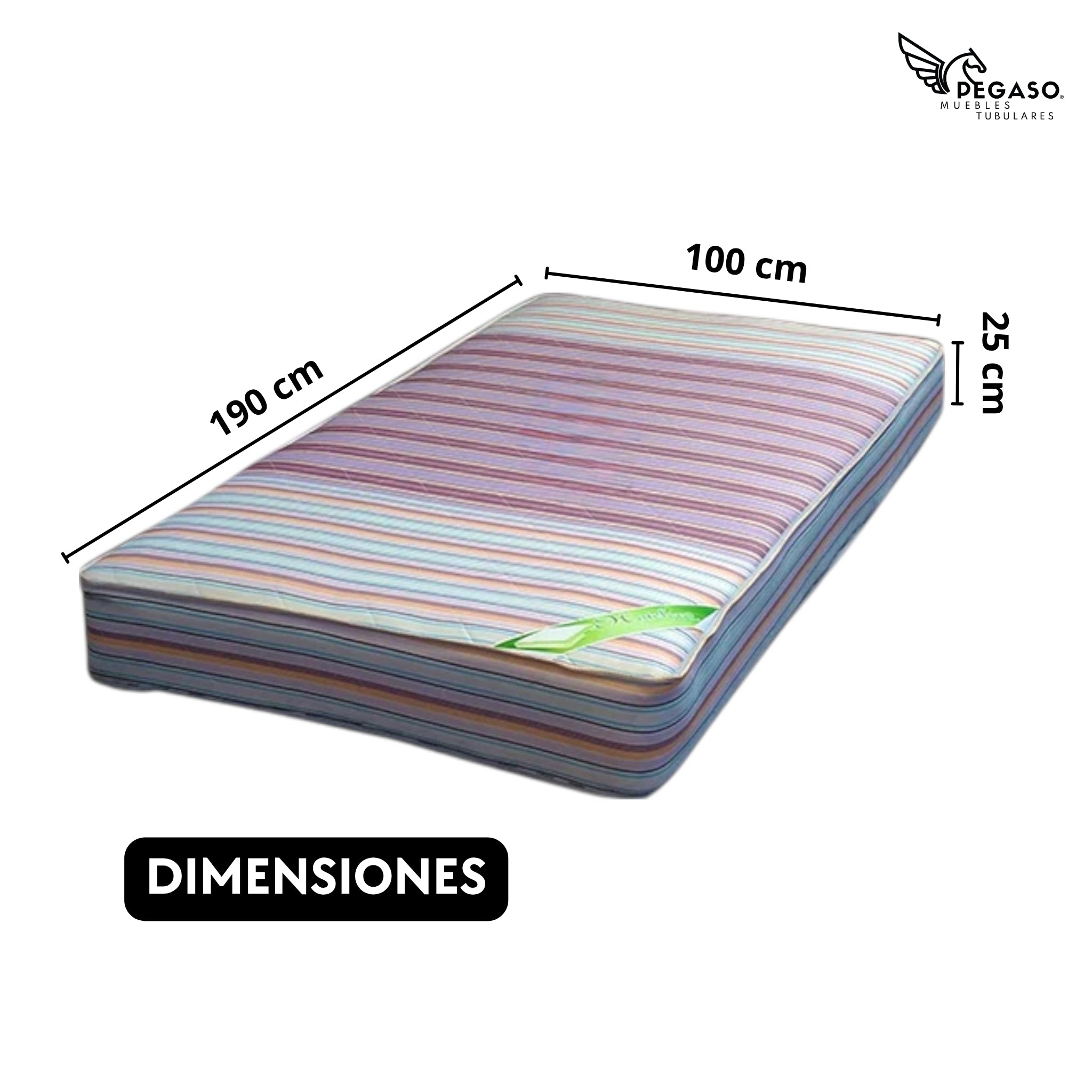 Colchón Individual Ortopedico tipo Hotelero