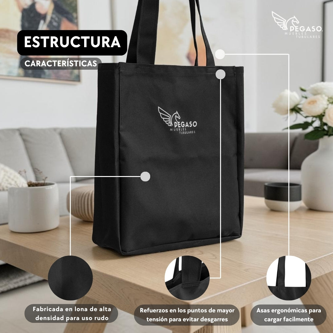 Bolsa de Lona Reforzada Pegaso, soporta 30 kg