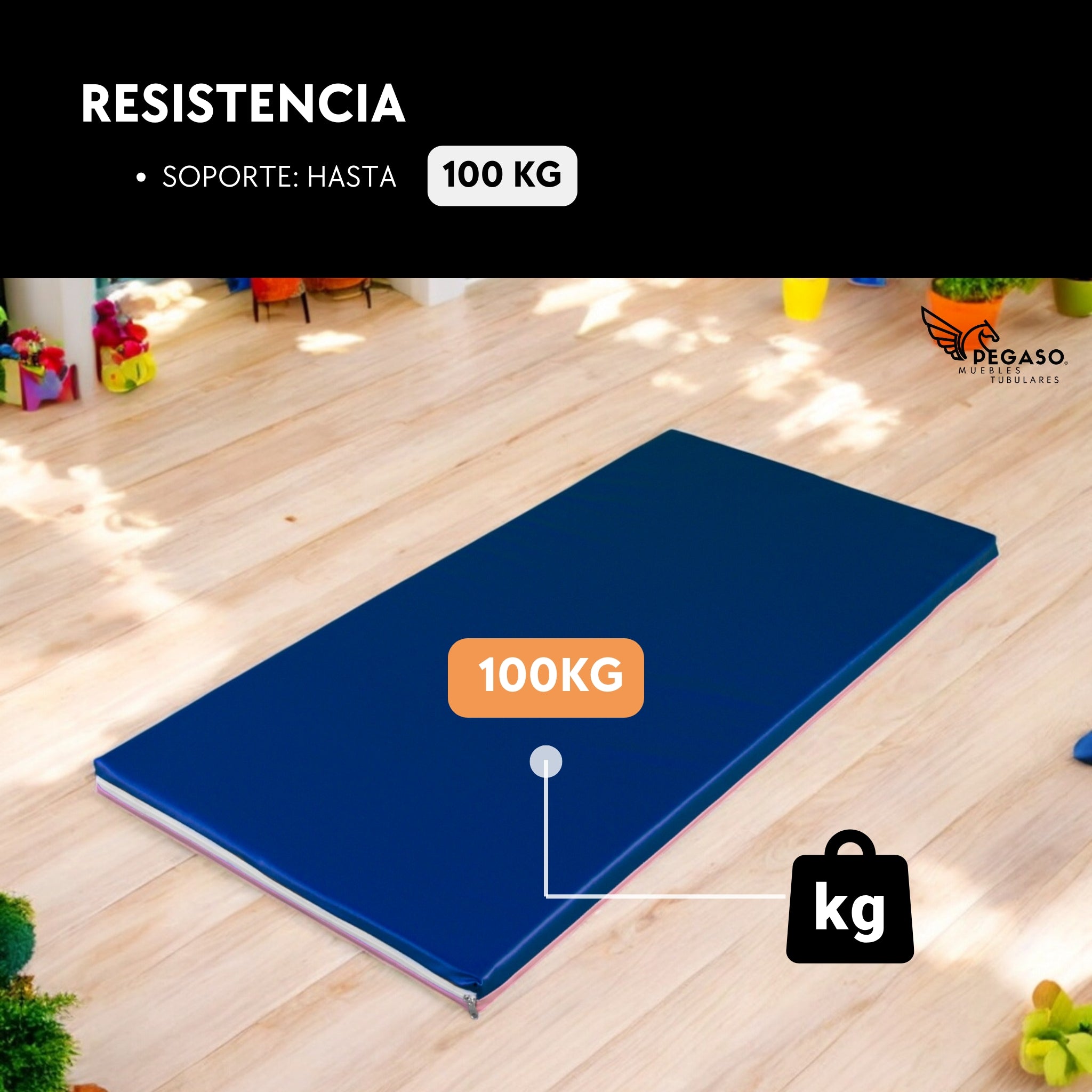 Colchoneta Vinil para Guardería