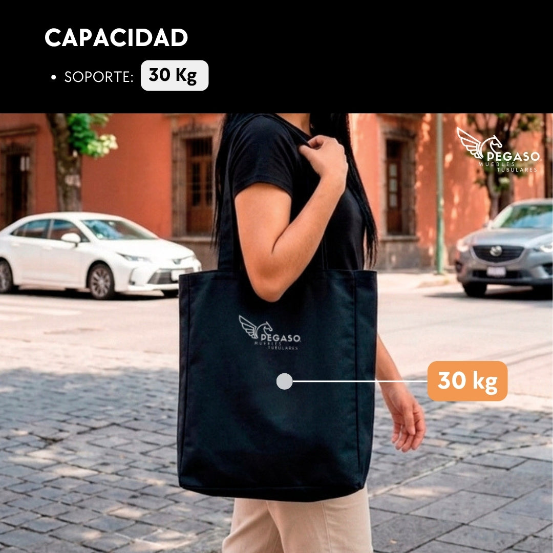 Bolsa de Lona Reforzada Pegaso, soporta 30 kg