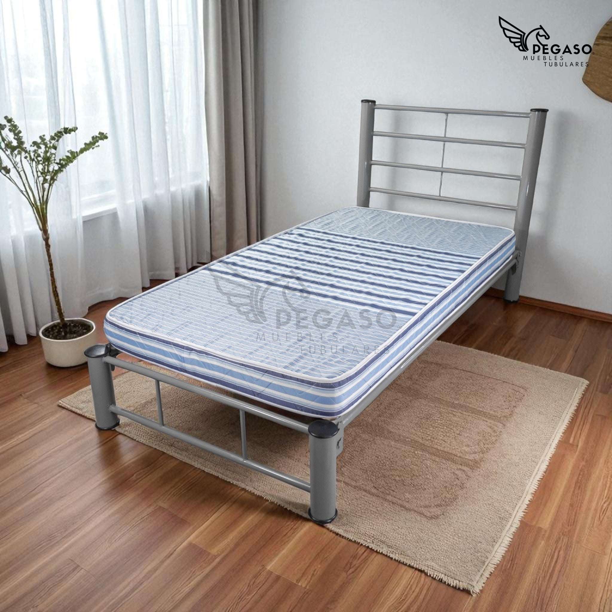 Cama Individual Pegaso – Durable