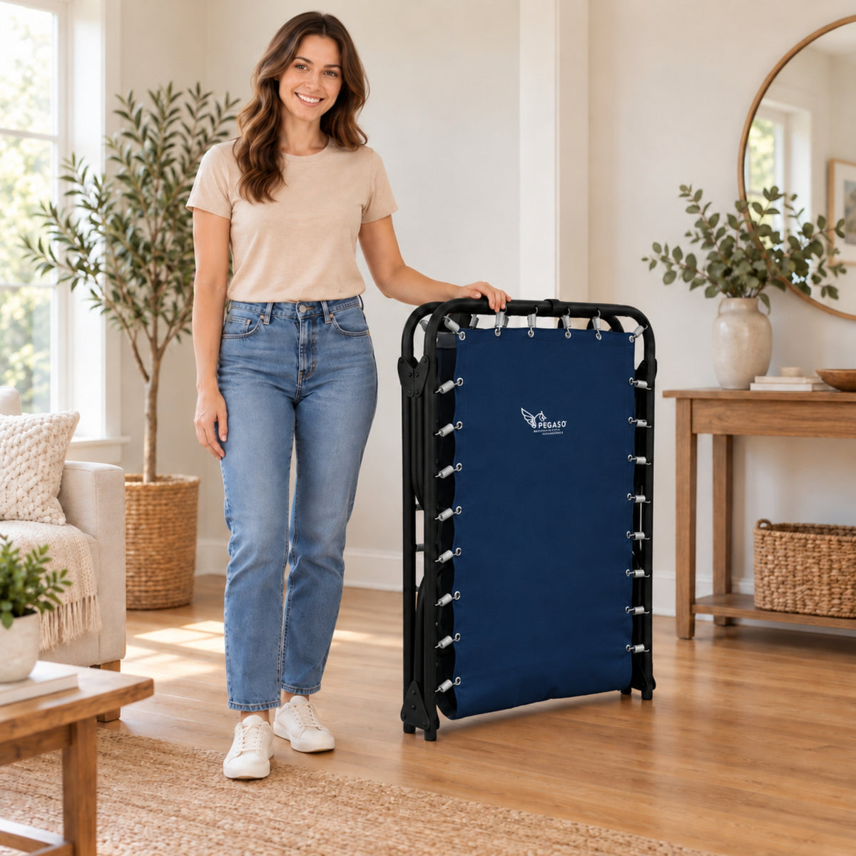 Catre Camastro Plegable / de Lona Reforzada (Mod KSL)