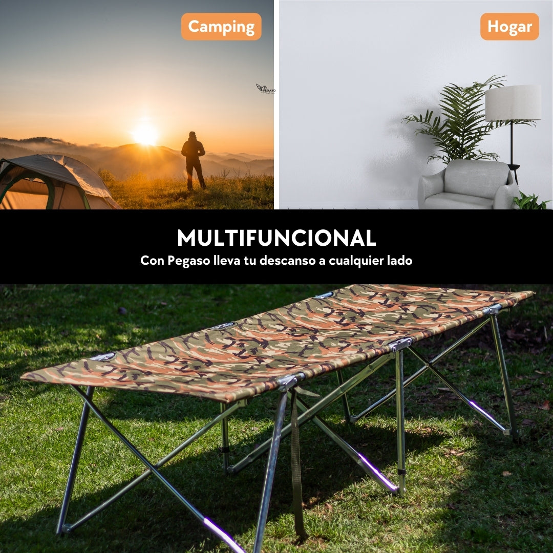 Catre Plegable Camping / Portatil+Bolsa