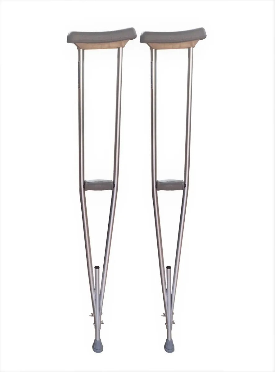 Muletas De Aluminio Axilares 9 Posiciones - Pegaso