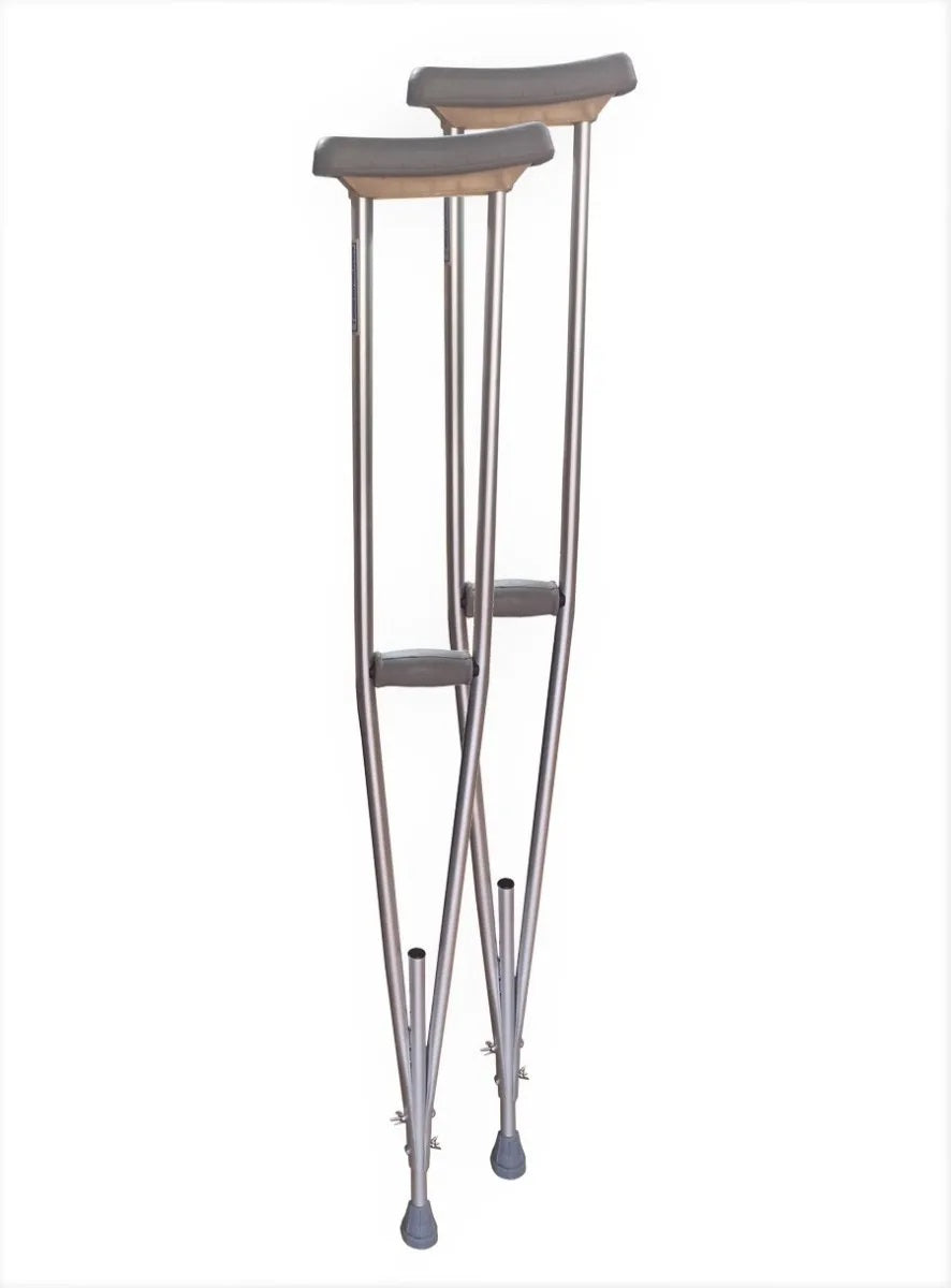 Muletas De Aluminio Axilares 9 Posiciones - Pegaso