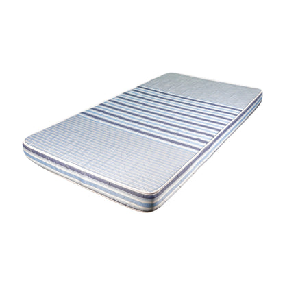 Colchón Individual Espuma Capitonado mil Rayas