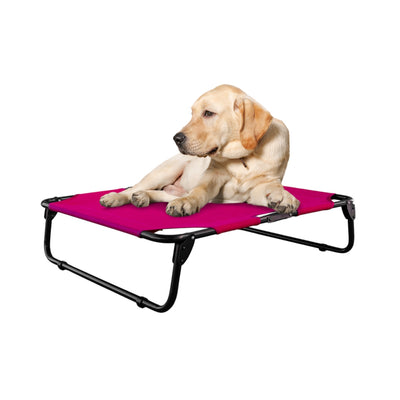 PEGASO Elevated Dog Bed for Large Dogs, 92.5x76x18 cm (Mod KM-GD)