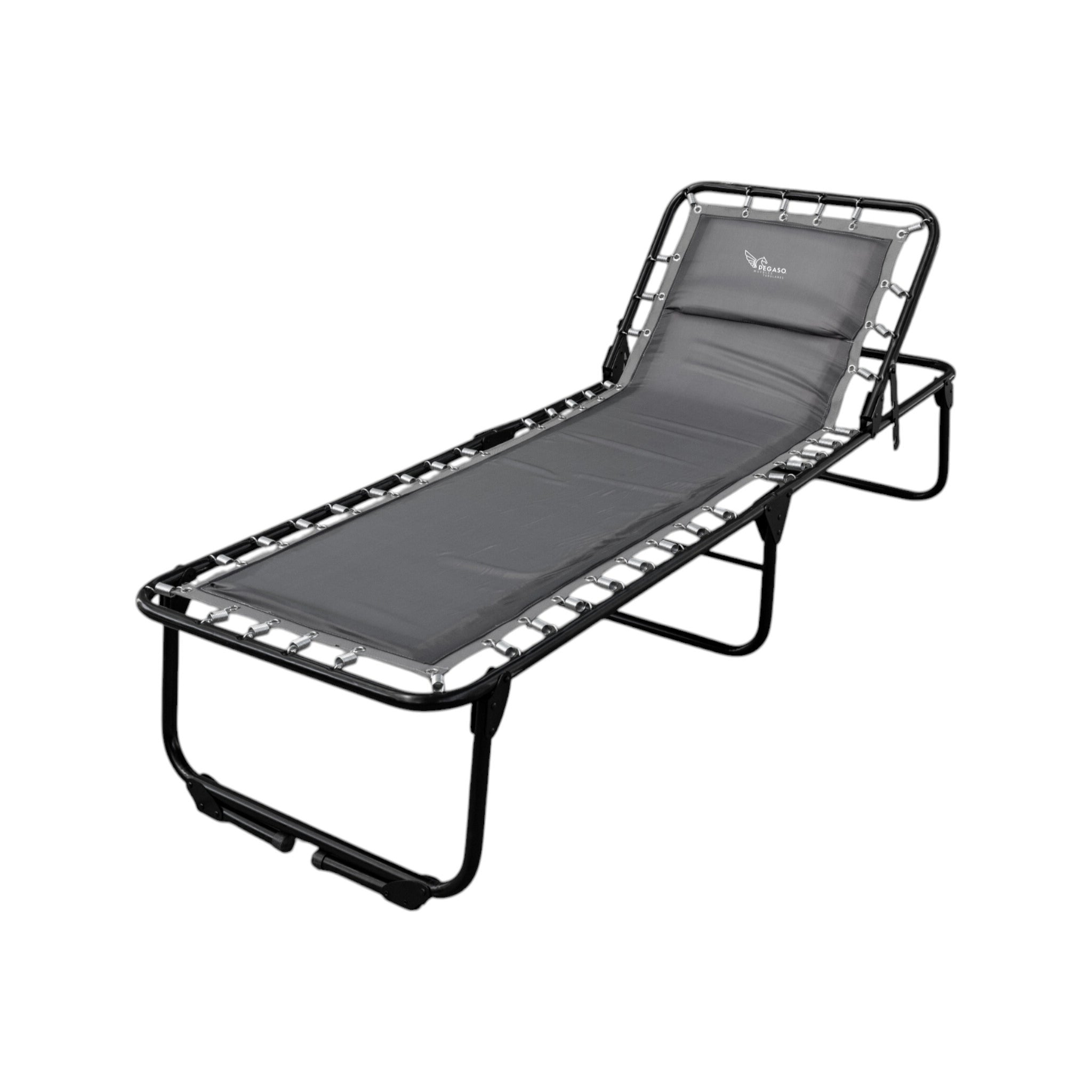 Catre Plegable Acojinado / Reclinable 5 Posiciones (Mod KRA-L)