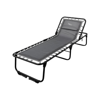 Catre Plegable Acojinado / Reclinable 5 Posiciones (Mod KRA-L)