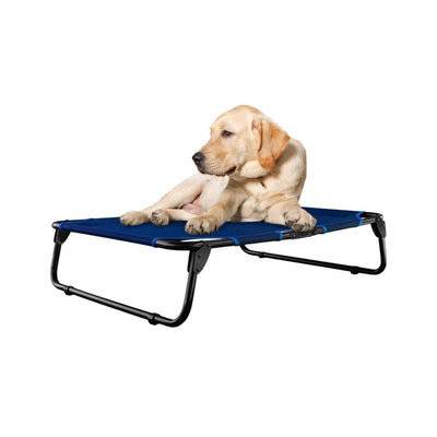 PEGASO Elevated Dog Bed for Large Dogs, 92.5x76x18 cm (Mod KM-GD)