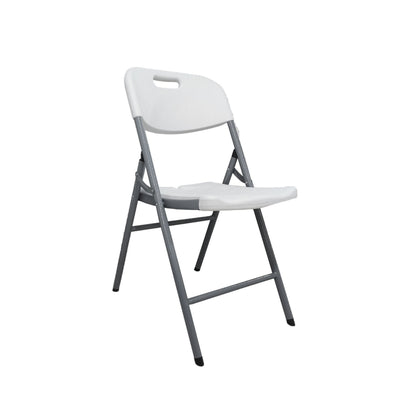 Silla Blanca Plegable Plástico Alta Densidad Pegaso