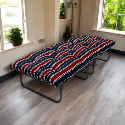 Catre Camastro Plegable / Colchón de Borra (Mod KM6-B)