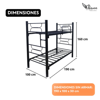 Litera Individual Pegaso – Resistente y Moderna