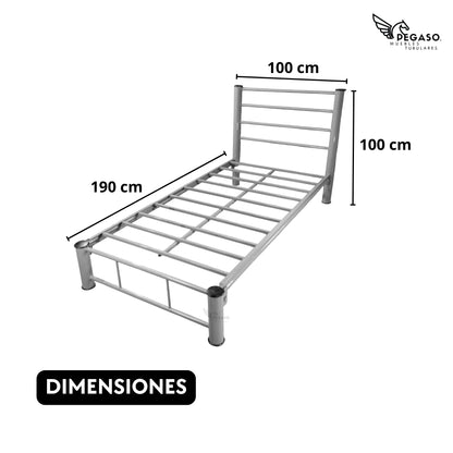 Cama Individual Pegaso – Durable