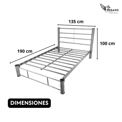 Cama Matrimonial Pegaso – Durable