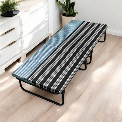 Catre Camastro Plegable con Colchón de Hule Espuma de 6 cm (Mod KM6)