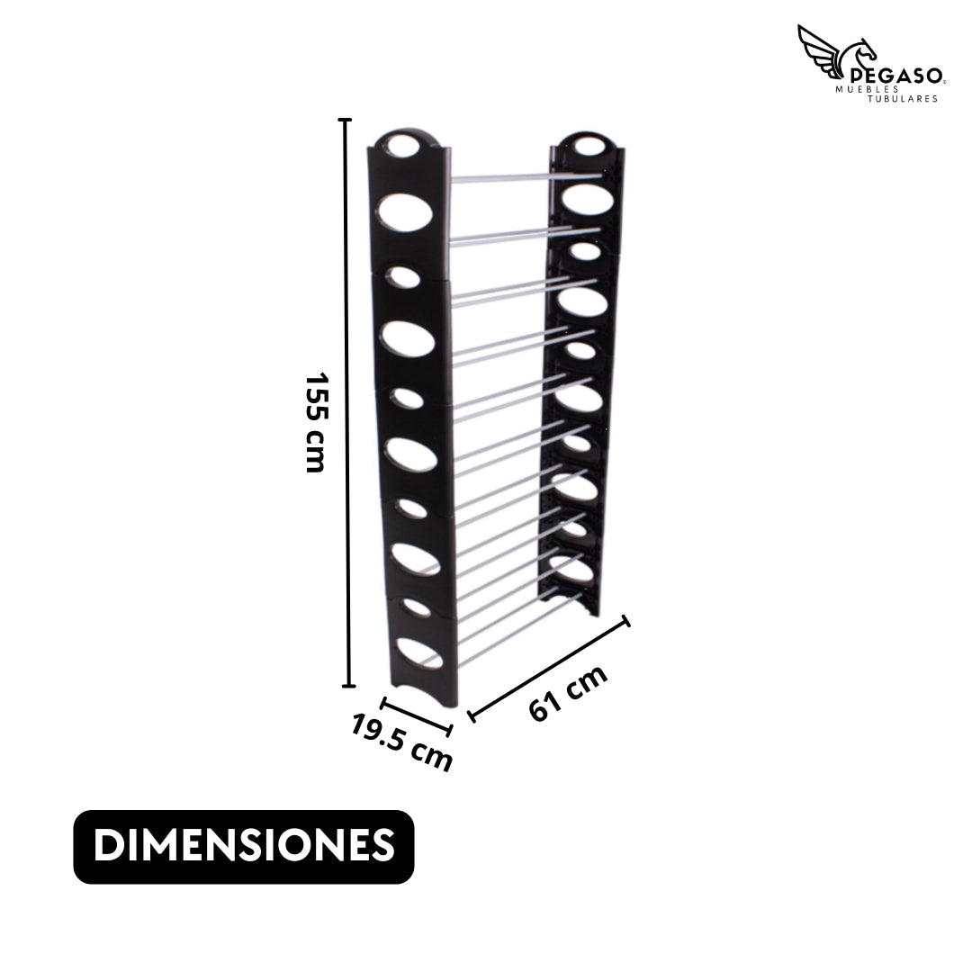 Shoe Organizer 30 pairs – 10 levels