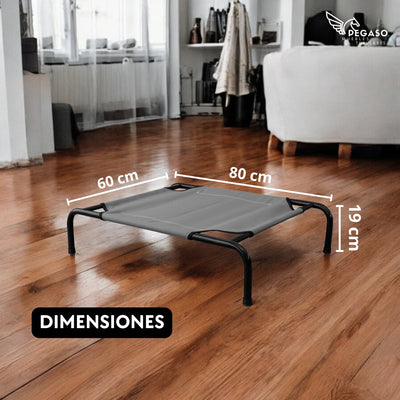 Cama Elevada para Perro tamaño Mediano, Desarmable (KM-MD-DES)