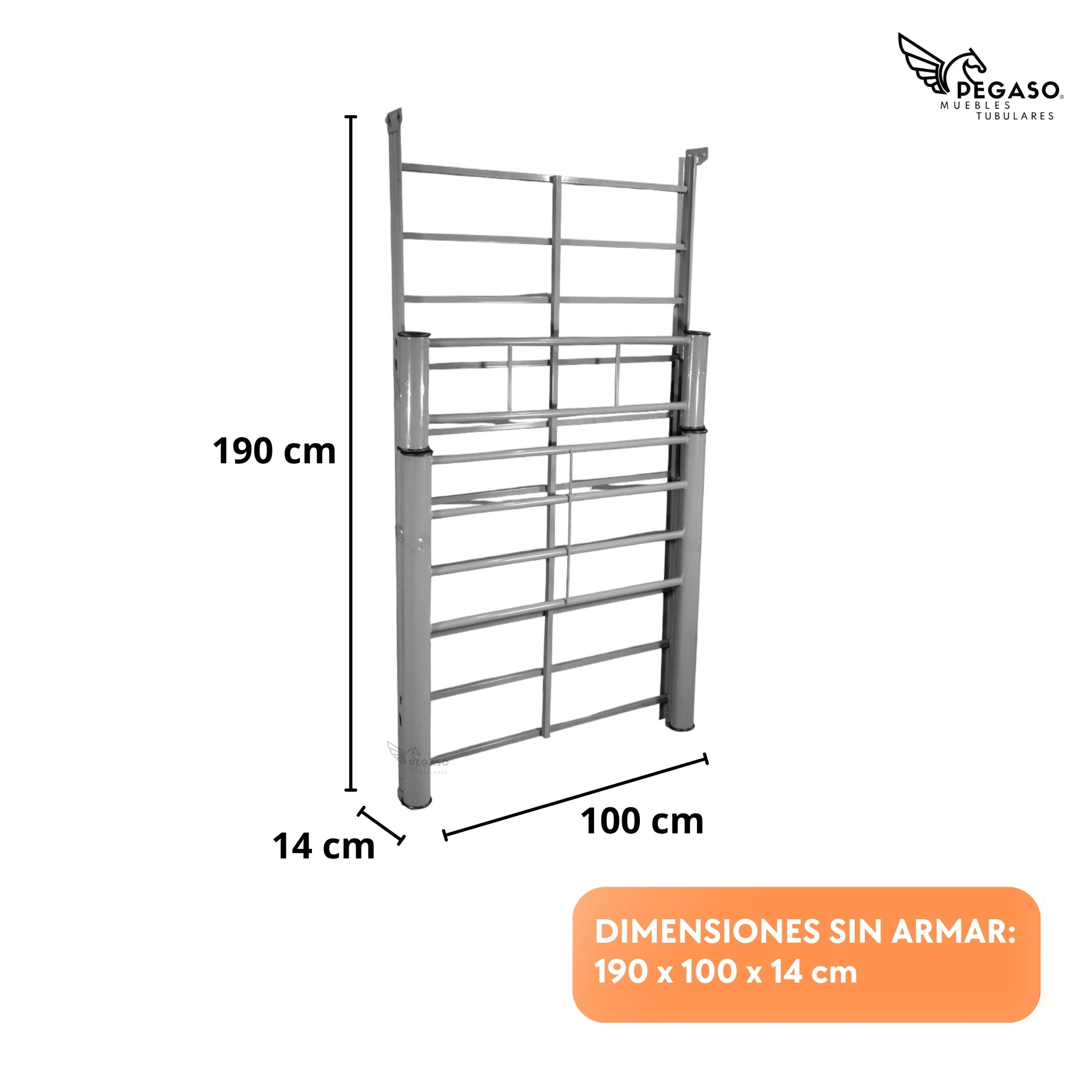 Cama Individual Pegaso – Durable