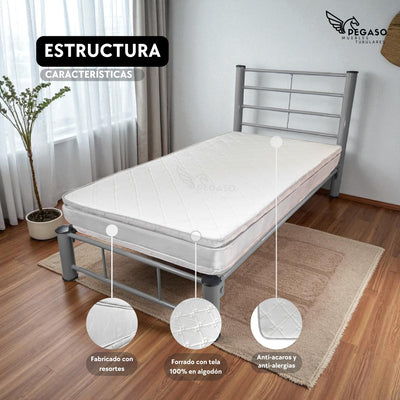 Double Individual Mattress Anti-mite Mattress 100% cotton