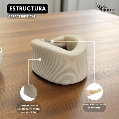Collarín Cervical Blando Ortopédico Unisex Pegaso