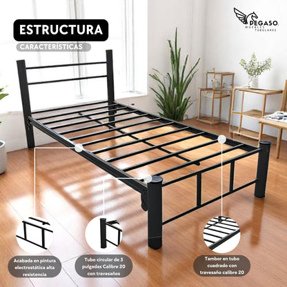 Cama Matrimonial Pegaso – Durable