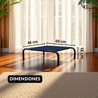 Cama Elevada para Perro tamaño Chico, Desarmable (KM-CH-DES)