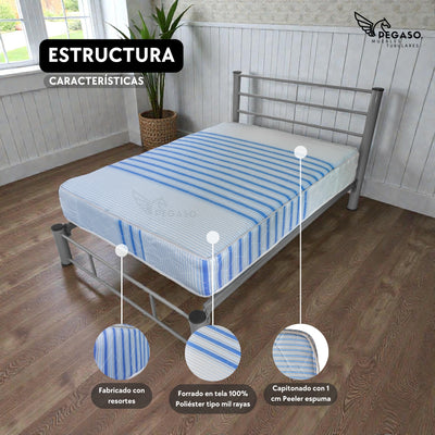 Colchón Matrimonial Ortopedico Hotelero