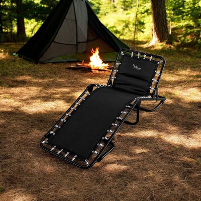 Catre Plegable Acojinado / Reclinable 5 Posiciones (Mod KRA-L)