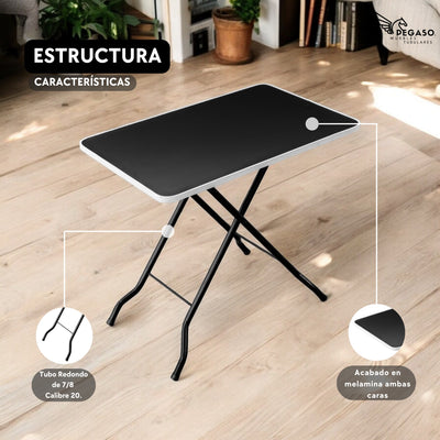 Mesa Plegable en Melamina
