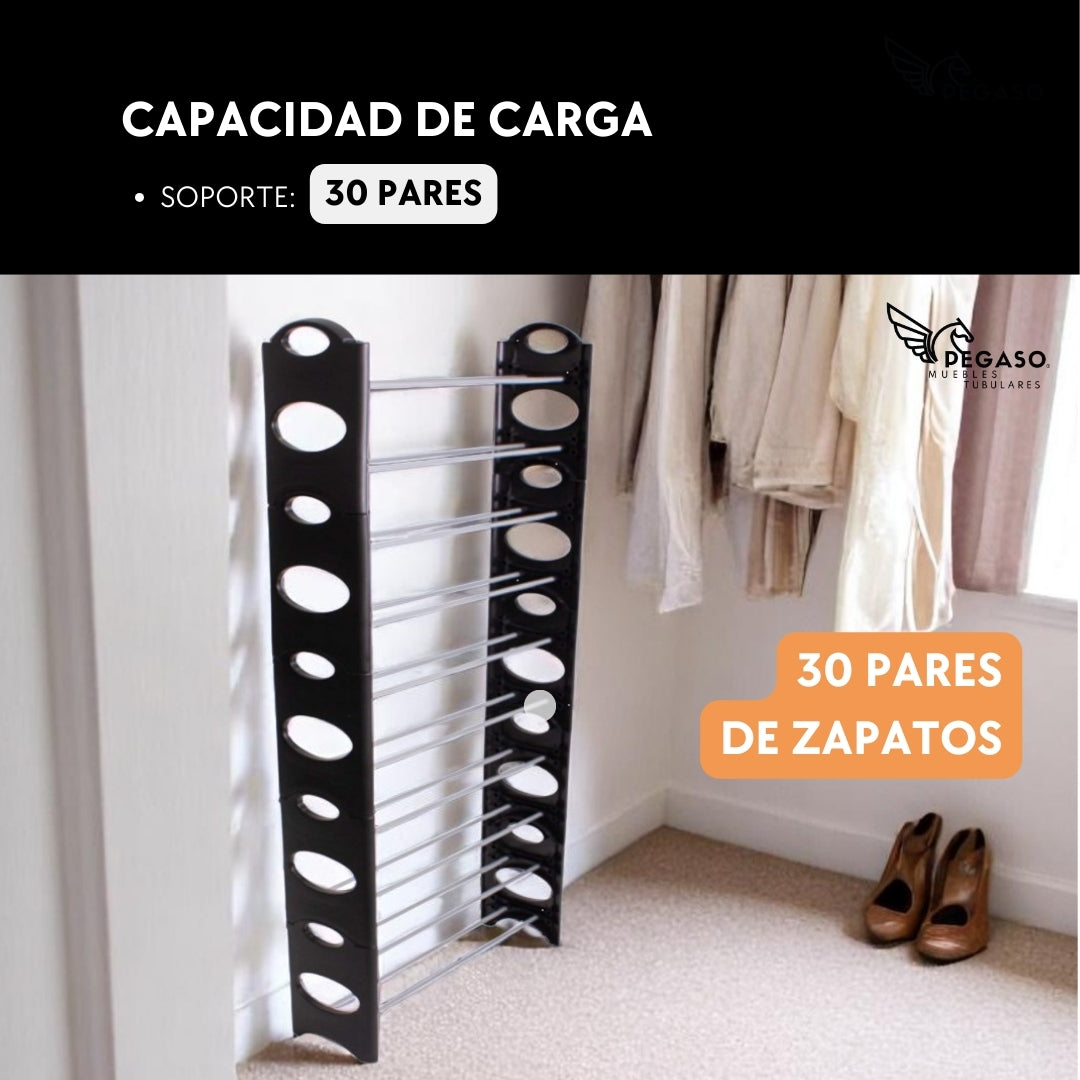 Shoe Organizer 30 pairs – 10 levels