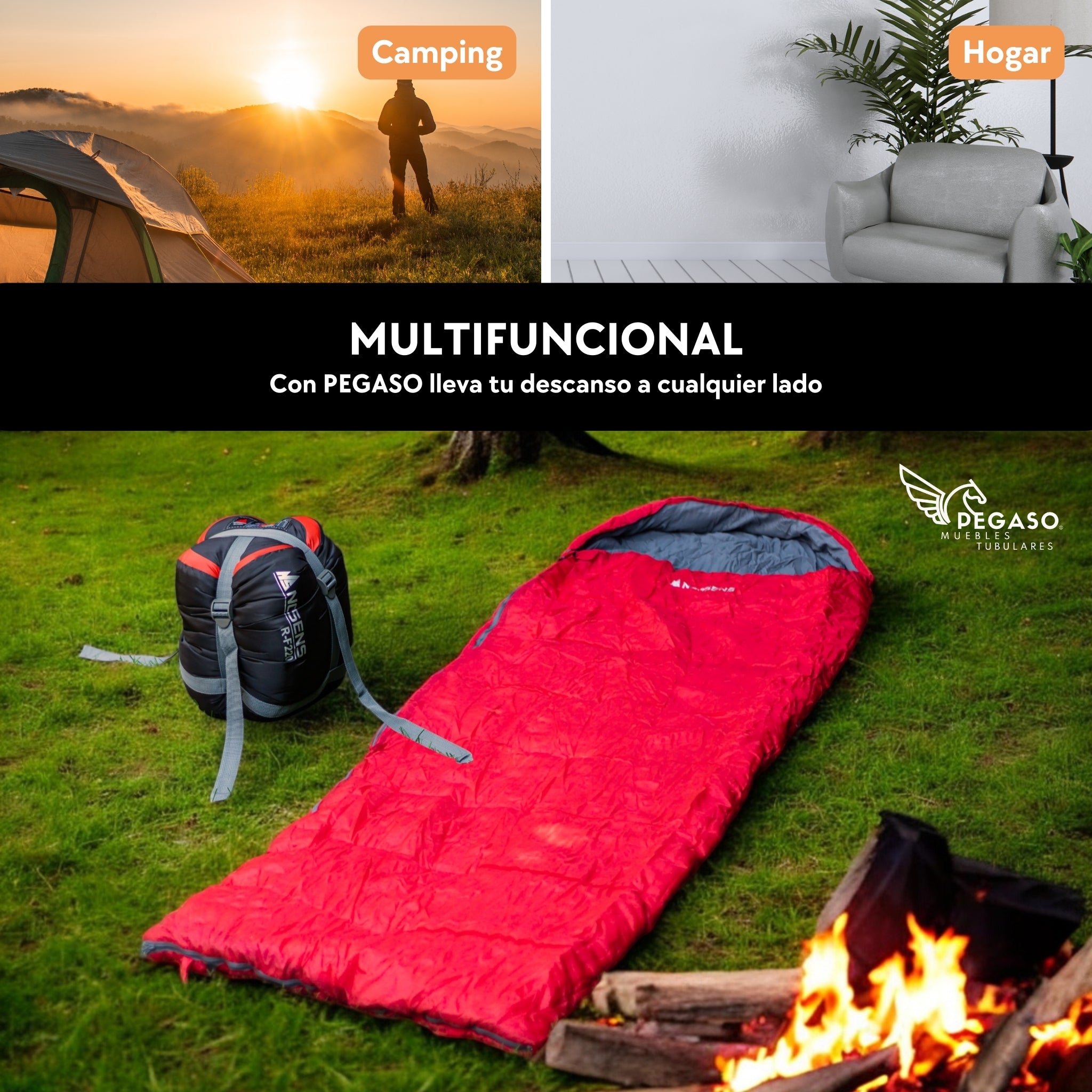 Sleeping Bag – 3 Seasons up to 0°