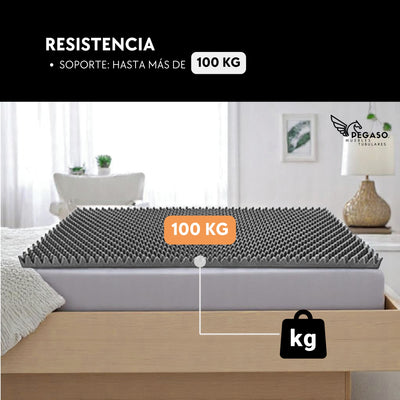 Colchoneta Anti-llagas Individual Cascarón
