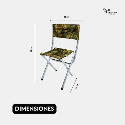 Portable Bench Chair + Camping Bag