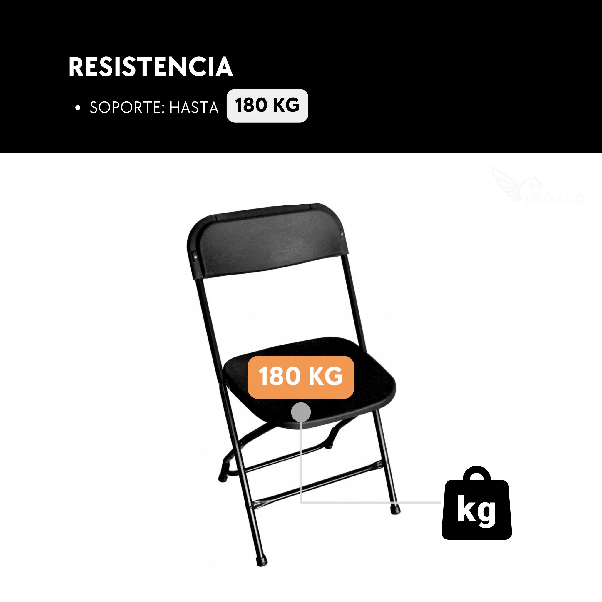 Silla Plegable – Portatil / Para Eventos