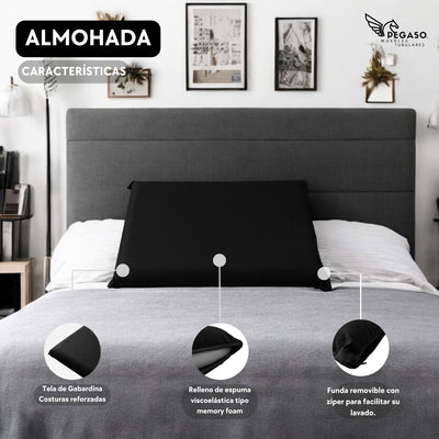 Pegaso Gabardine Viscoelastic Foam Orthopedic Pillow