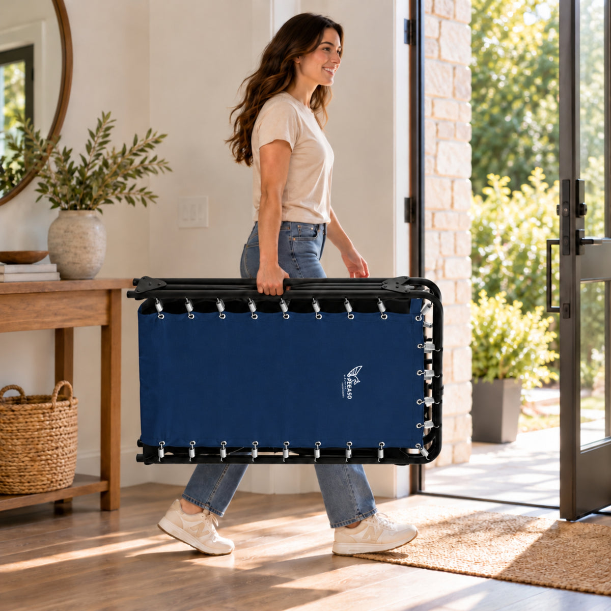 Catre Camastro Plegable / de Lona Reforzada (Mod KSL)