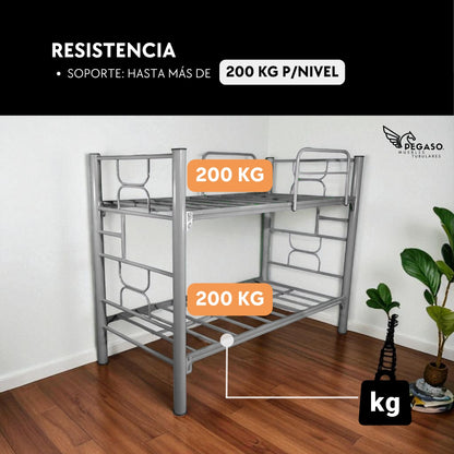 Litera Individual Pegaso – Resistente y Moderna