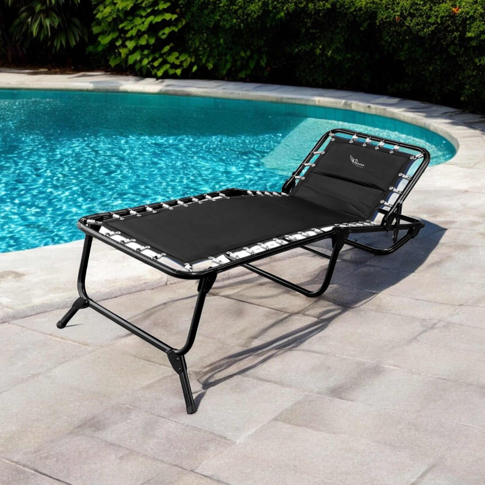 Catre Plegable Acojinado / Reclinable 5 Posiciones (Mod KRA-L)