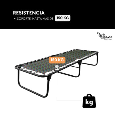 Malla Plástica Con Resorte Para Repuesto Catre – Pegaso Mod (KS)