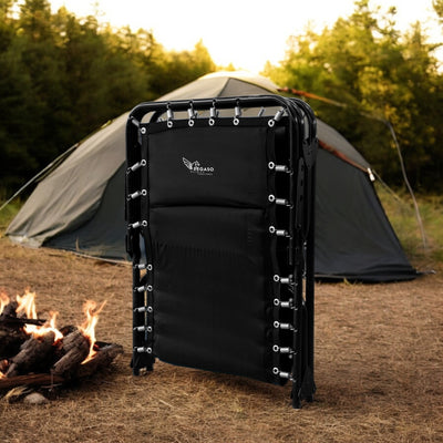 Catre Plegable Acojinado / Reclinable 5 Posiciones (Mod KRA-L)