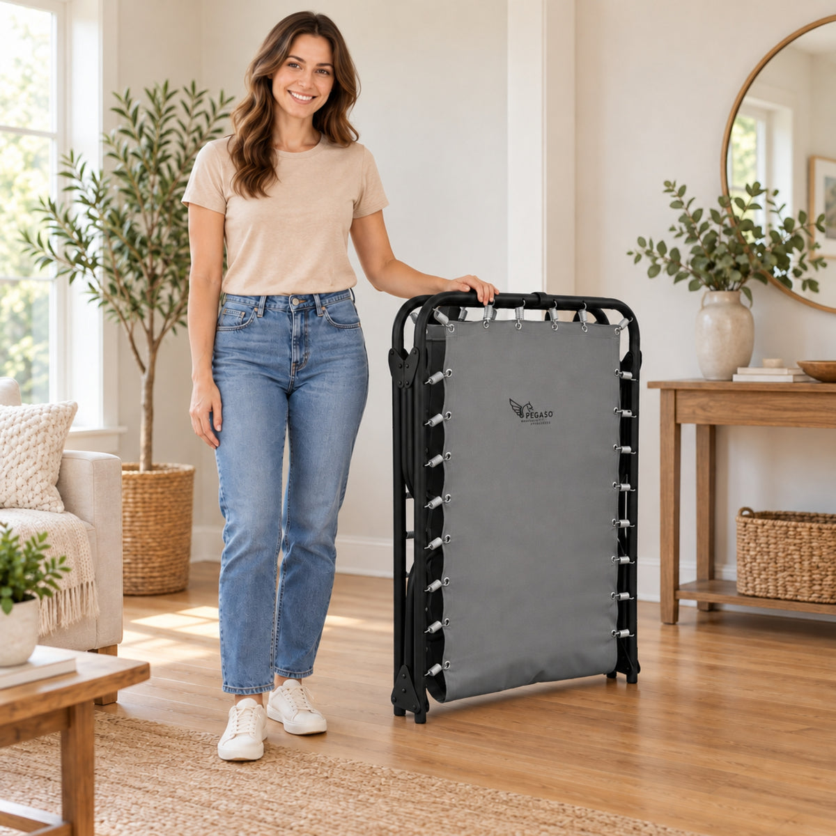 Catre Camastro Plegable / de Lona Reforzada (Mod KSL)
