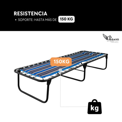 Catre Camastro Plegable / Acojinado (Mod KSA)