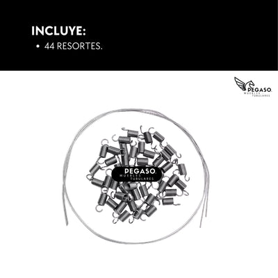 Lona Reforzada Con Resorte Para Repuesto Catre – Pegaso Mod (KSL)