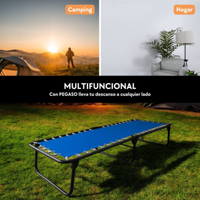 Catre Camastro Plegable / de Lona Reforzada (Mod KSL)